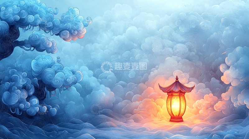 高清大图下载【趣麦麦图】梦幻灯笼