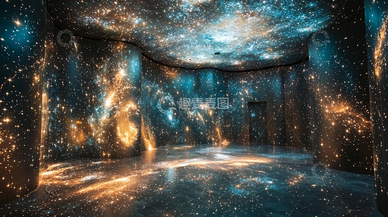 高清大图下载【趣麦麦图】宇宙星空房间