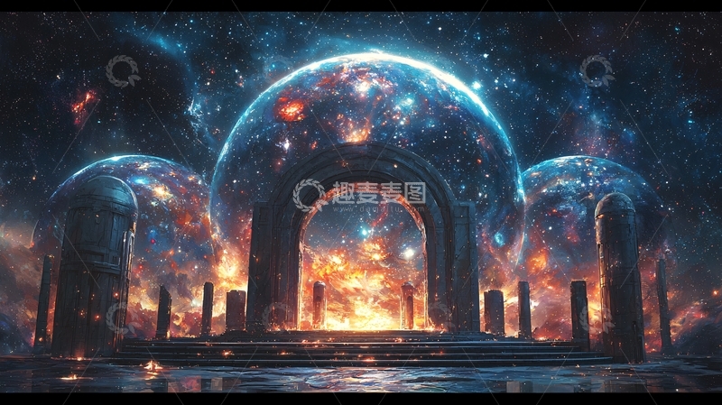 高清大图下载【趣麦麦图】宇宙奇观