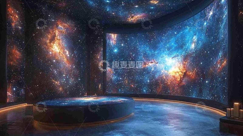 高清大图下载【趣麦麦图】宇宙星空沉浸式体验