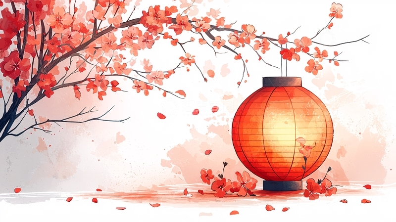 高清大图下载【趣麦麦图】红色灯笼