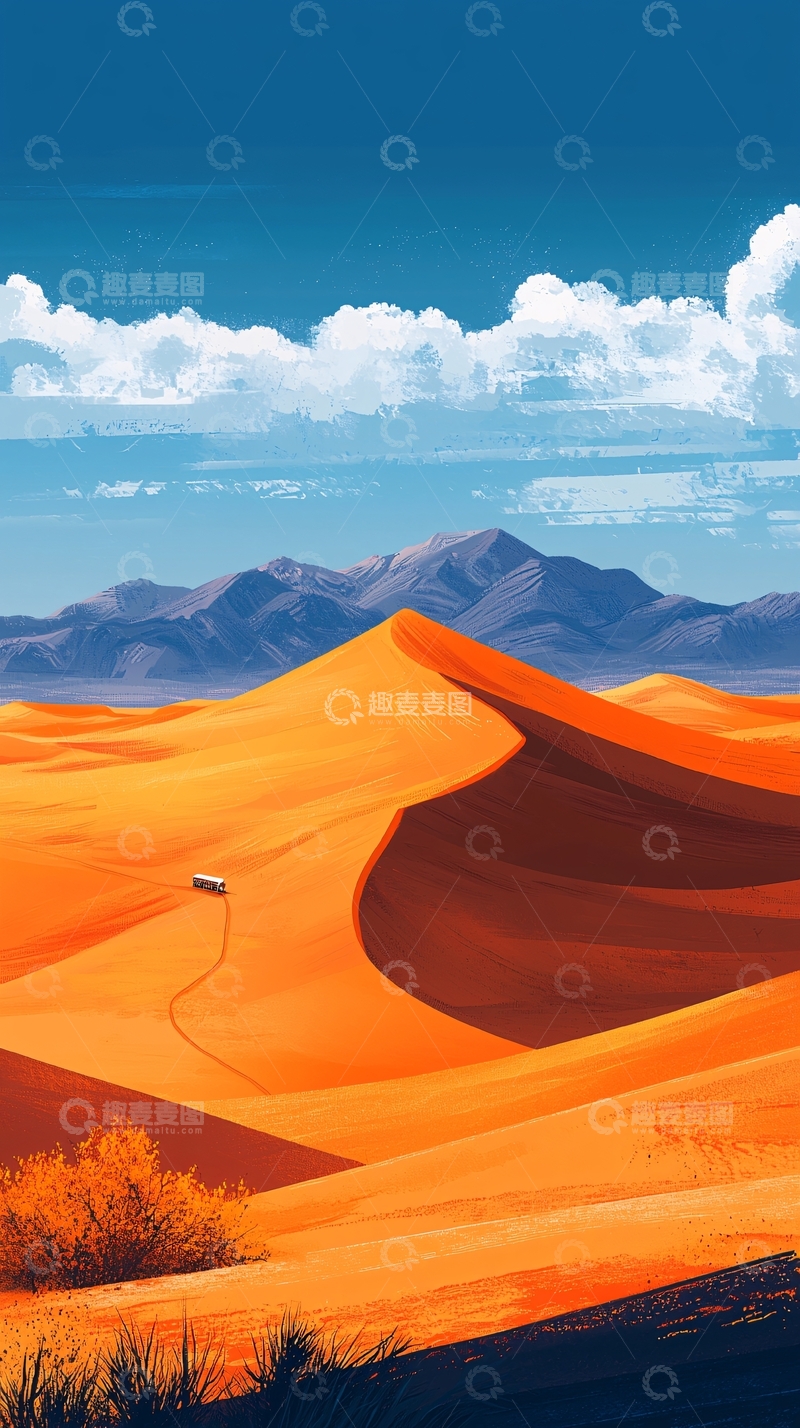 高清大图下载【趣麦麦图】沙漠风景