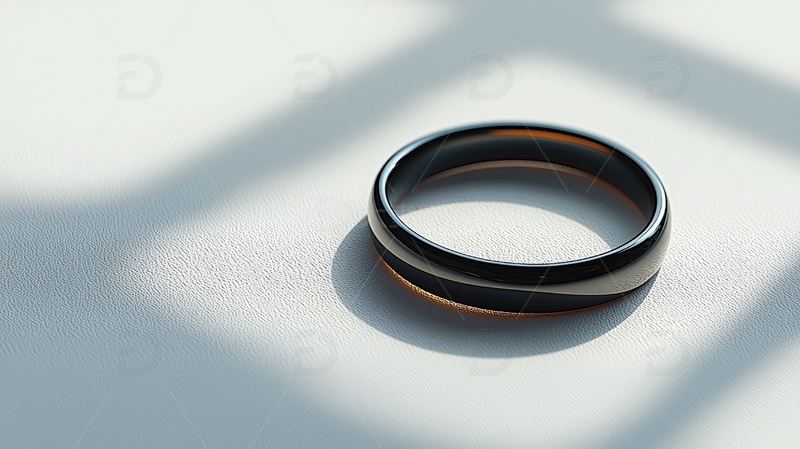 黑色钨钢戒指