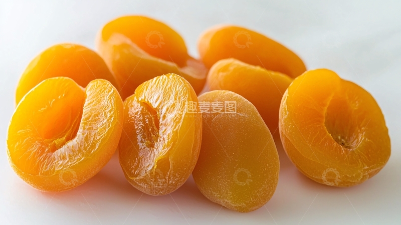 高清大图下载【趣麦麦图】一堆金黄色的蜜饯杏