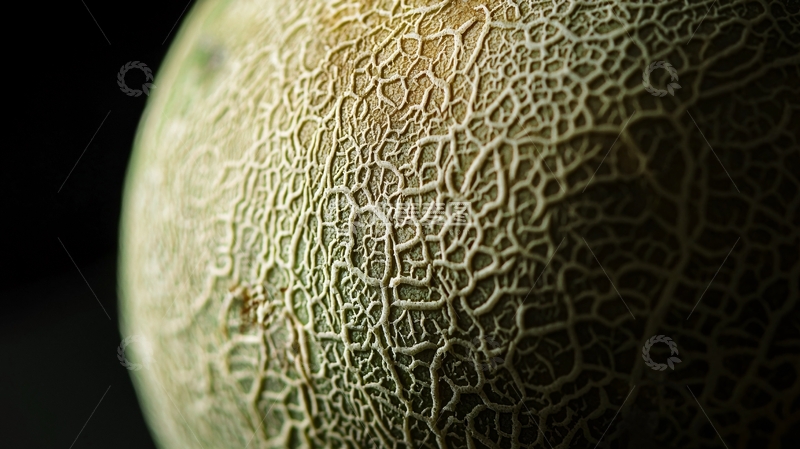 高清大图下载【趣麦麦图】哈密瓜特写纹理