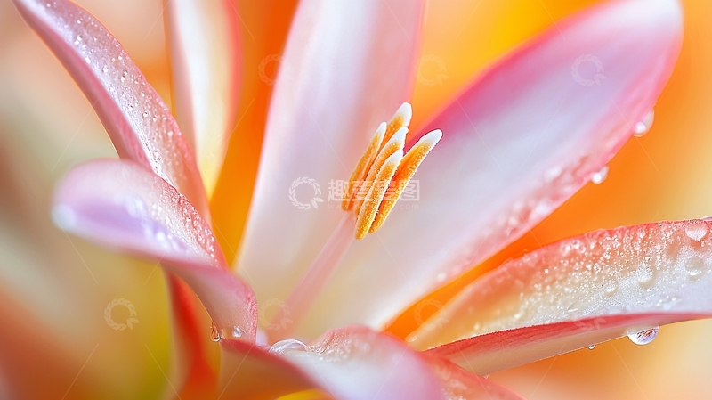 高清大图下载【趣麦麦图】粉色花朵特写