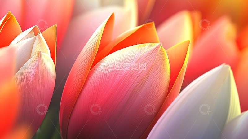 高清大图下载【趣麦麦图】郁金香特写