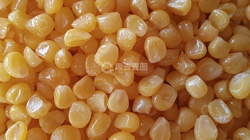 高清大图下载【趣麦麦图】黄色的鹅卵石