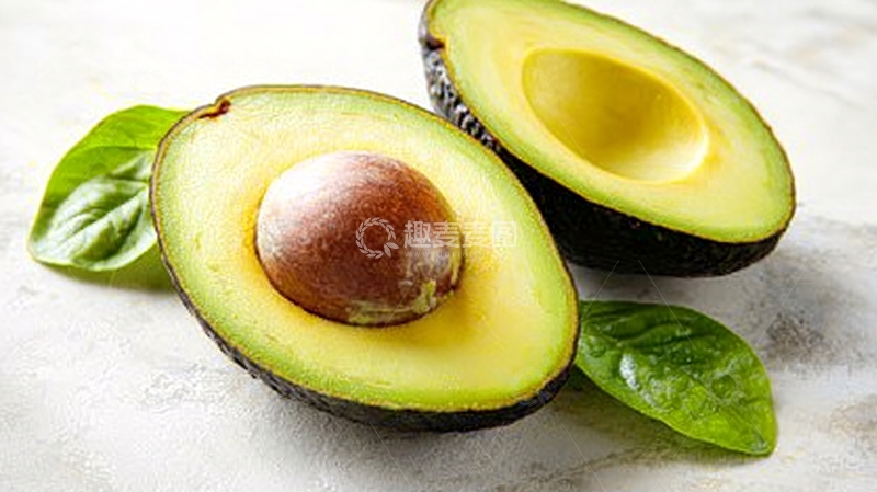 高清大图下载【趣麦麦图】切开的牛油果
