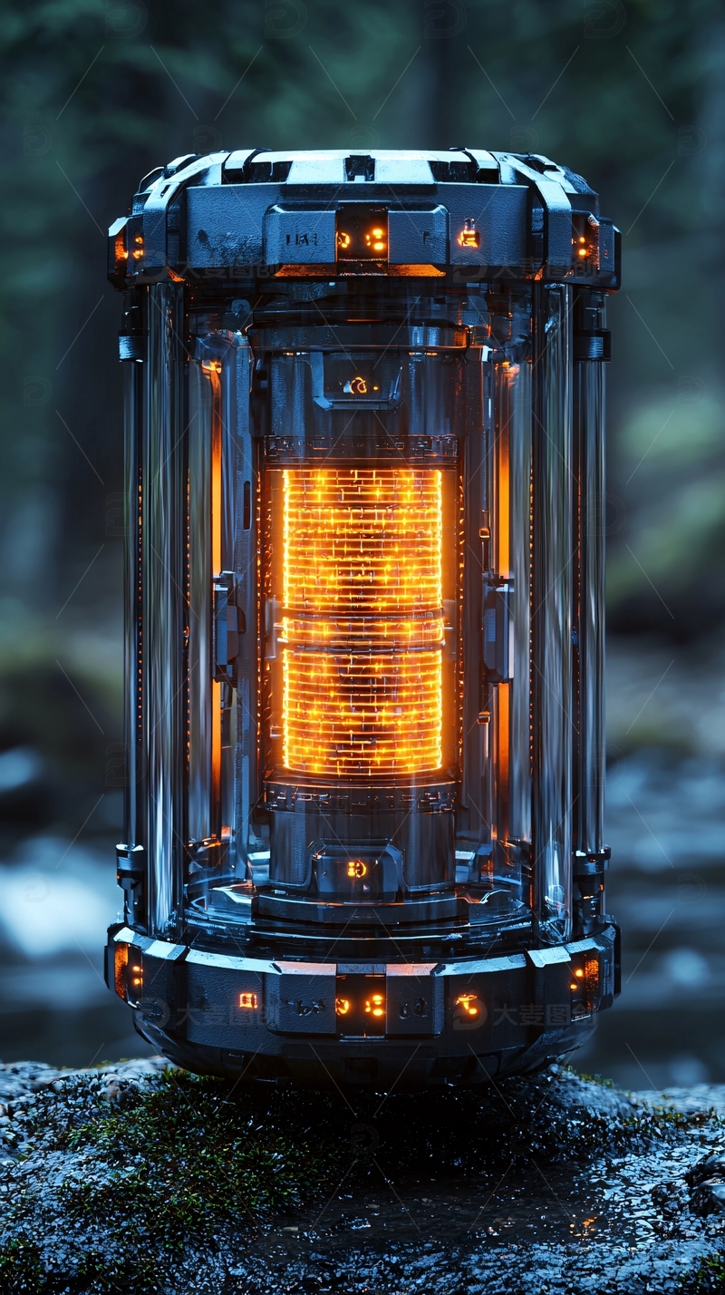 科幻风格能量容器