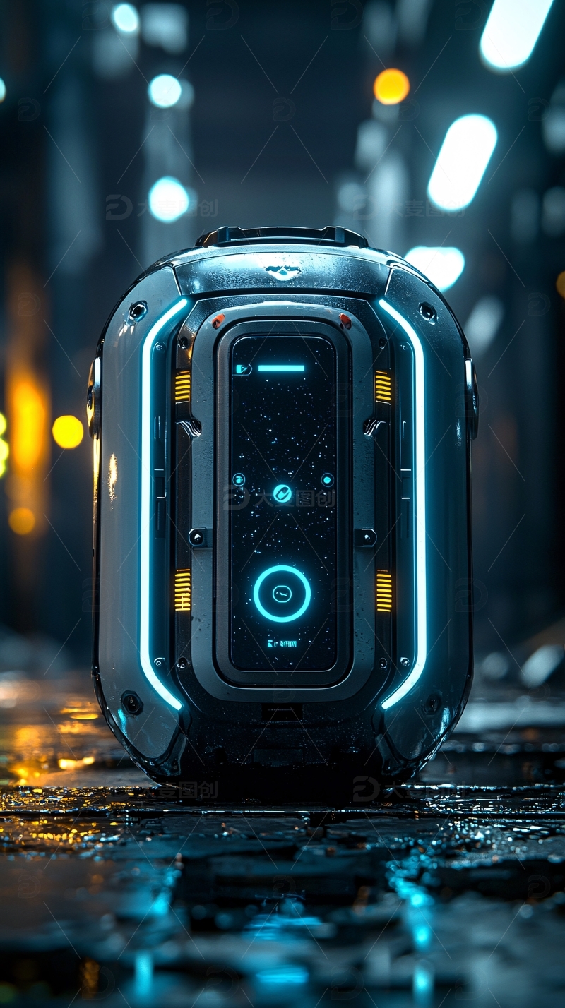 高清大图下载【趣麦麦图】未来科技感设备