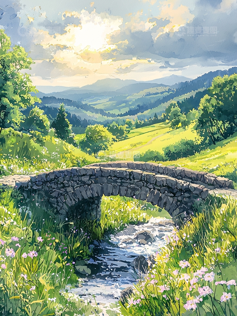 高清大图下载【趣麦麦图】田园风光251