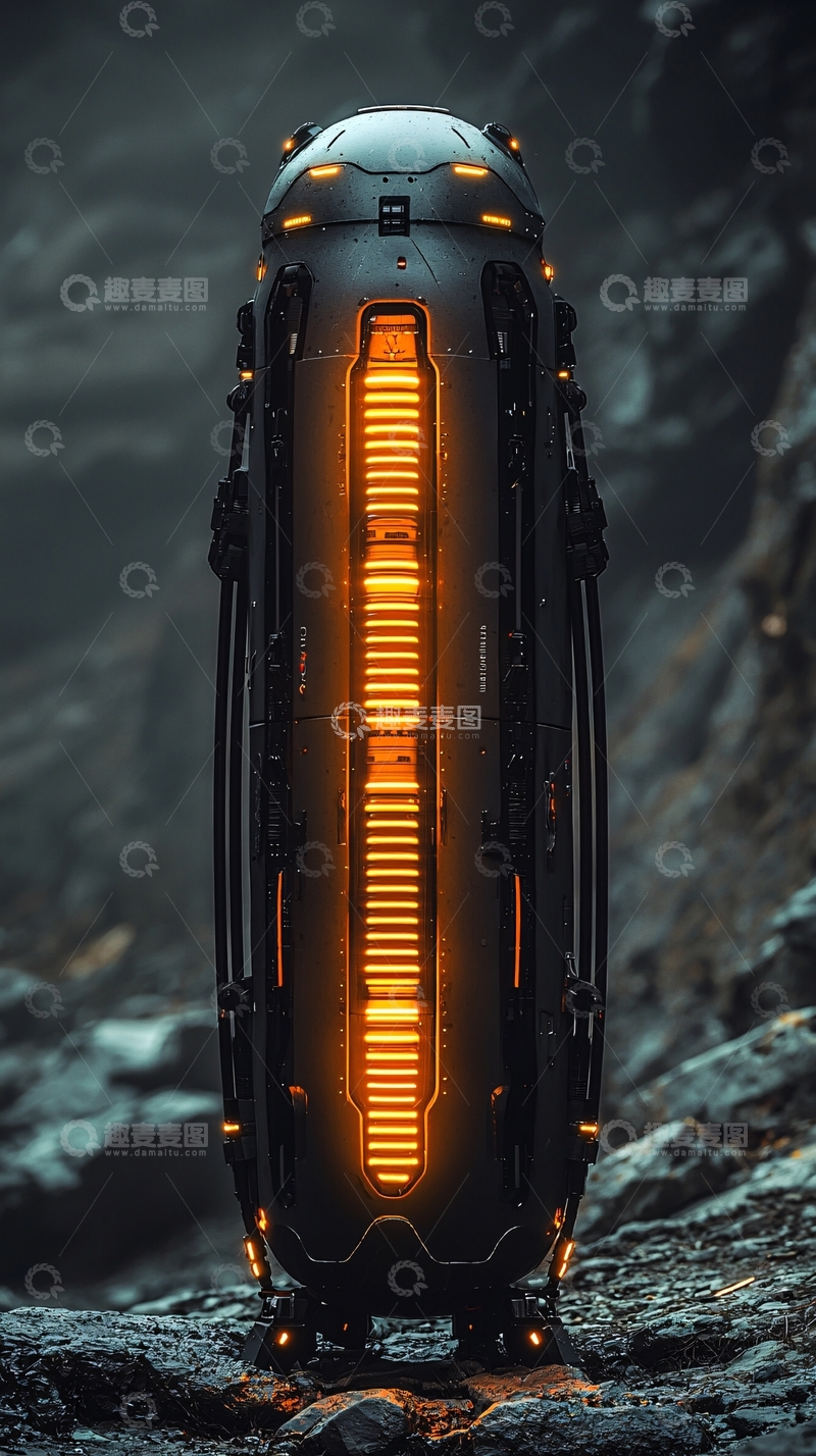 高清大图下载【趣麦麦图】未来科技装置