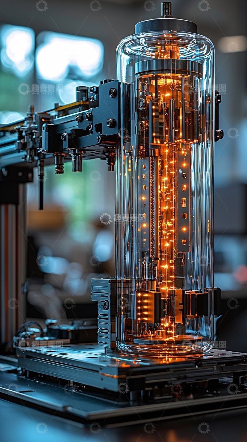 高清大图下载【趣麦麦图】透明玻璃真空管