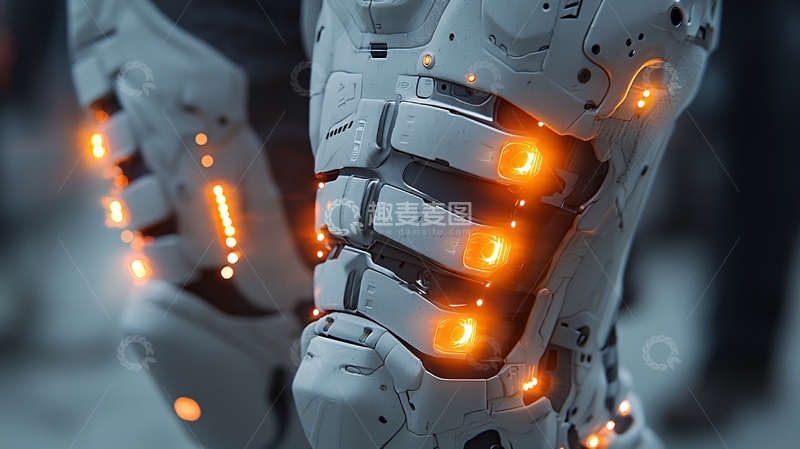 高清大图下载【趣麦麦图】未来科技机器人8