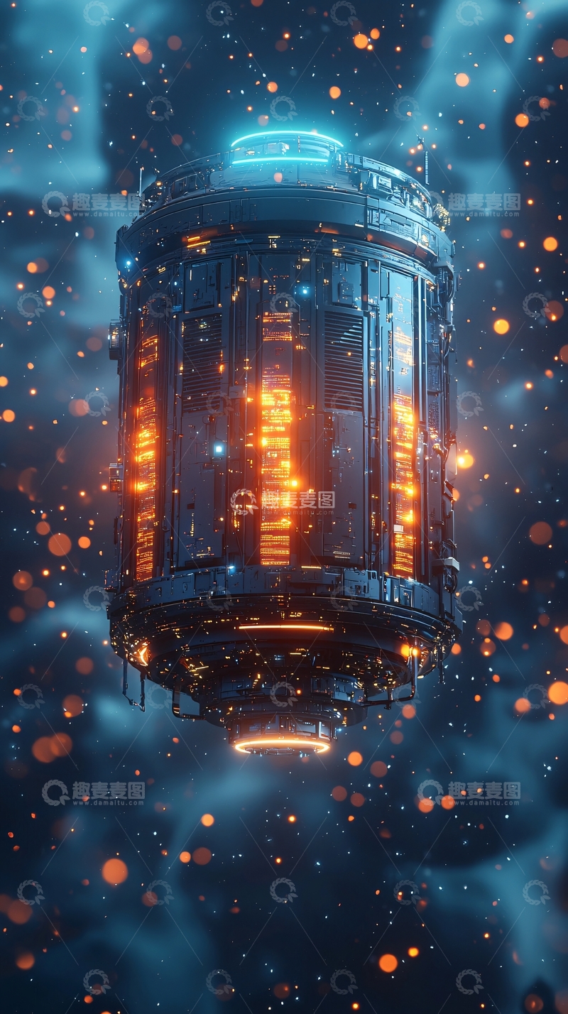 高清大图下载【趣麦麦图】太空飞船