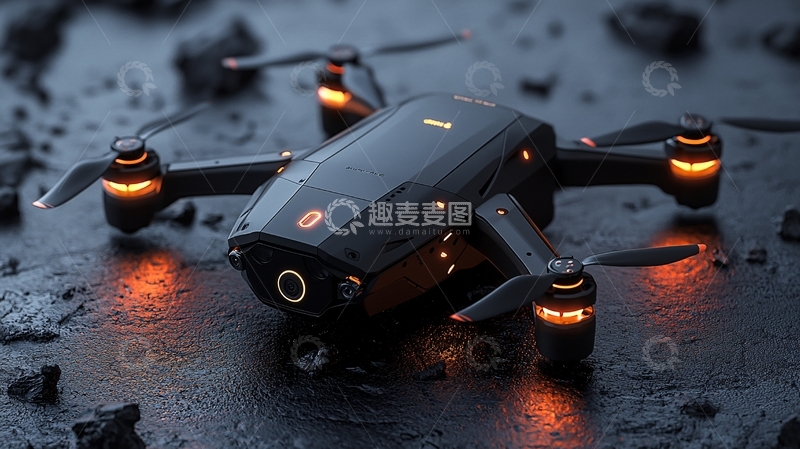 高清大图下载【趣麦麦图】高清无人机图片