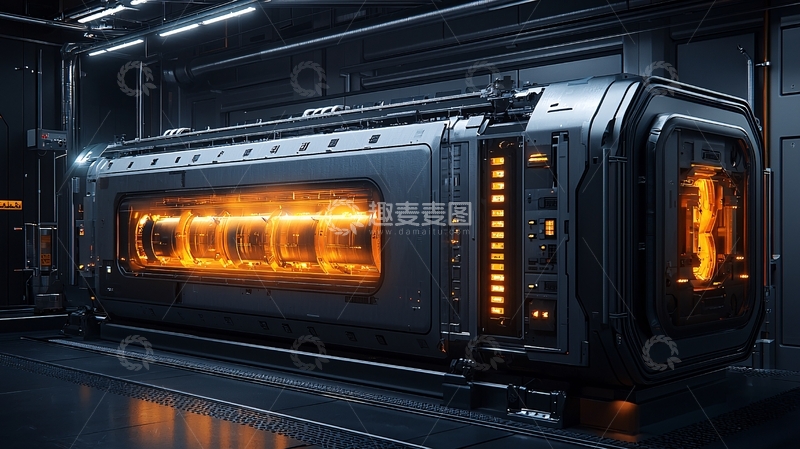 高清大图下载【趣麦麦图】科幻能量电池