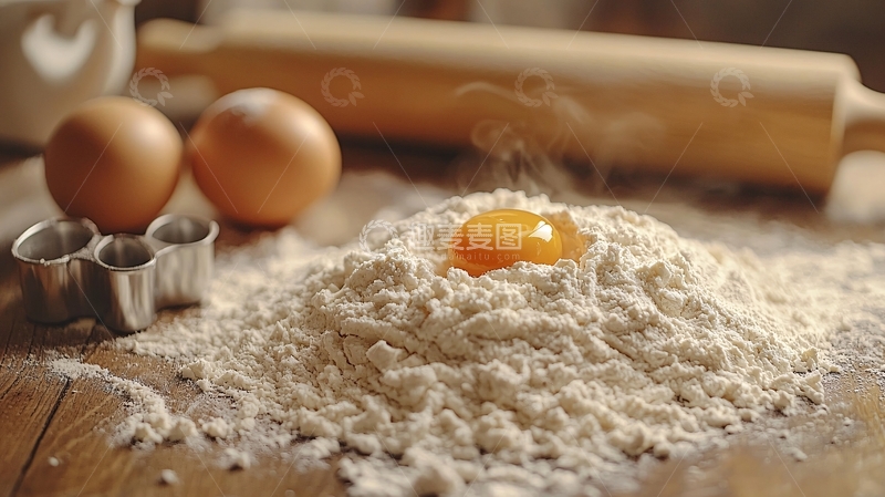 高清大图下载【趣麦麦图】烘焙原料特写
