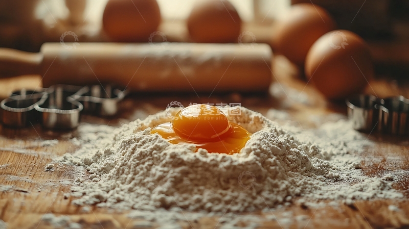 高清大图下载【趣麦麦图】烘焙原料特写