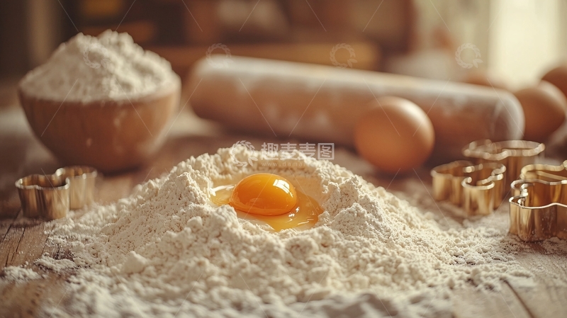 高清大图下载【趣麦麦图】烘焙原料