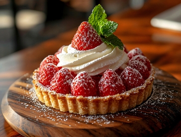 草莓奶油小蛋糕