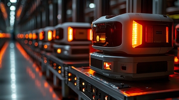 仓库机器人队列