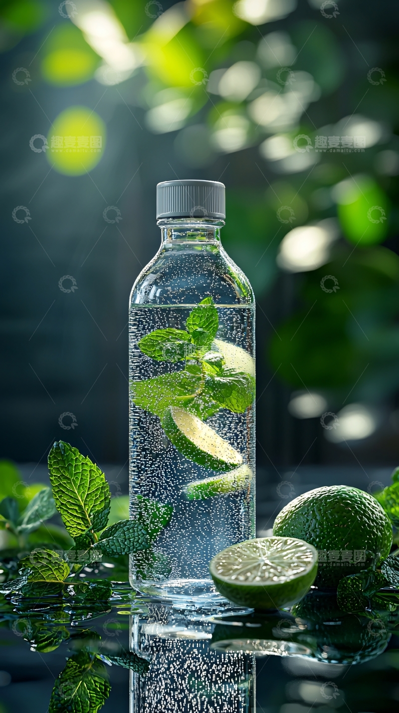 高清大图下载【趣麦麦图】清爽苏打水