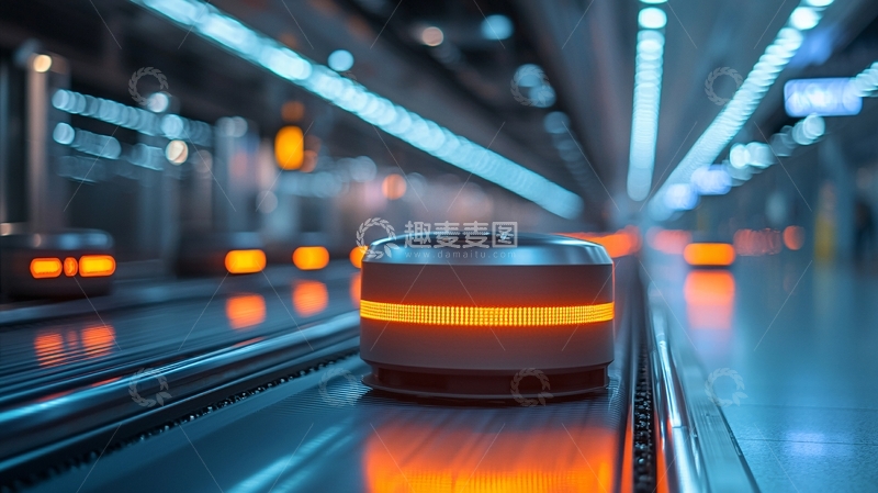 高清大图下载【趣麦麦图】未来科技感运输系统