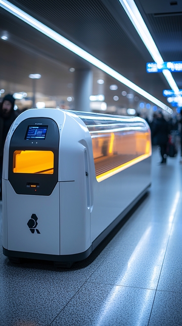 机场自动行李运输车