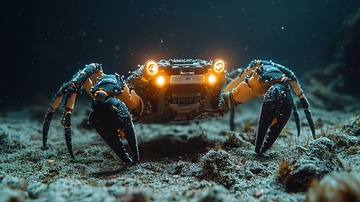 深海螃蟹机器人