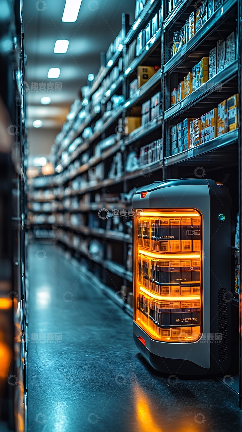 高清大图下载【趣麦麦图】货架上的商品