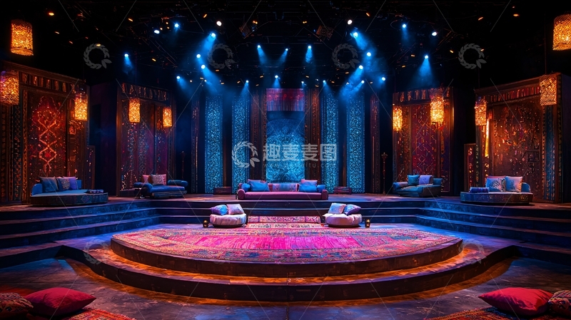 高清大图下载【趣麦麦图】舞台灯光设计
