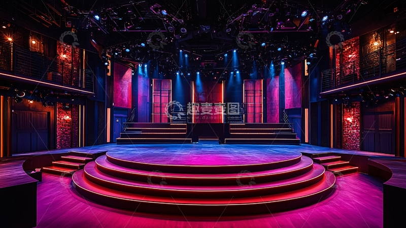 高清大图下载【趣麦麦图】剧院舞台灯光设计