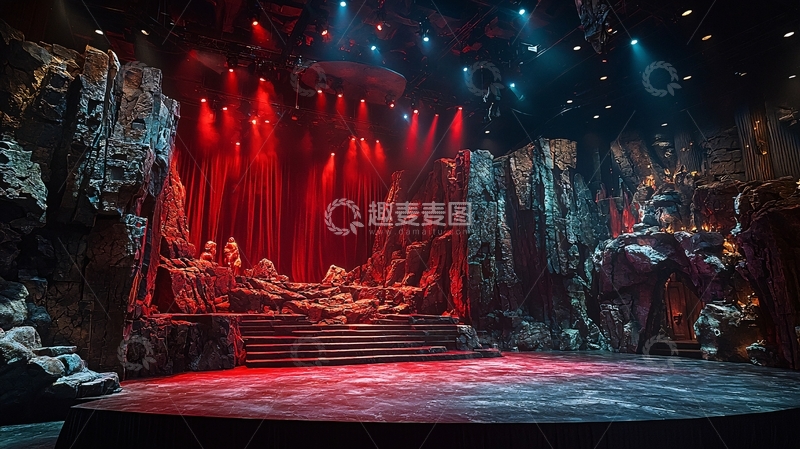 高清大图下载【趣麦麦图】舞台布景设计