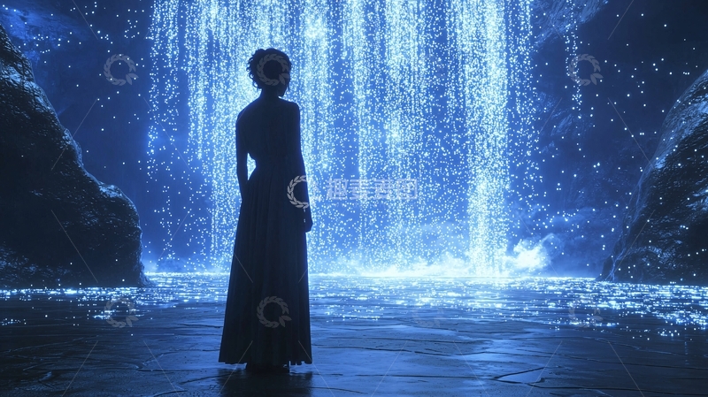 高清大图下载【趣麦麦图】女子背影