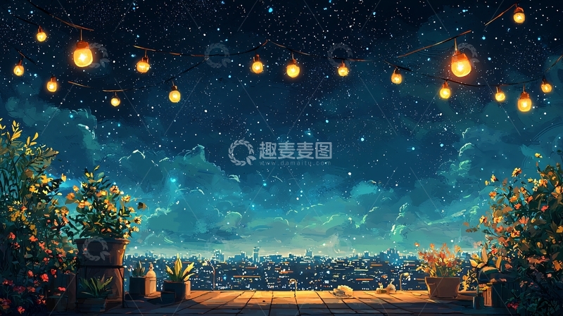 高清大图下载【趣麦麦图】星空夜景