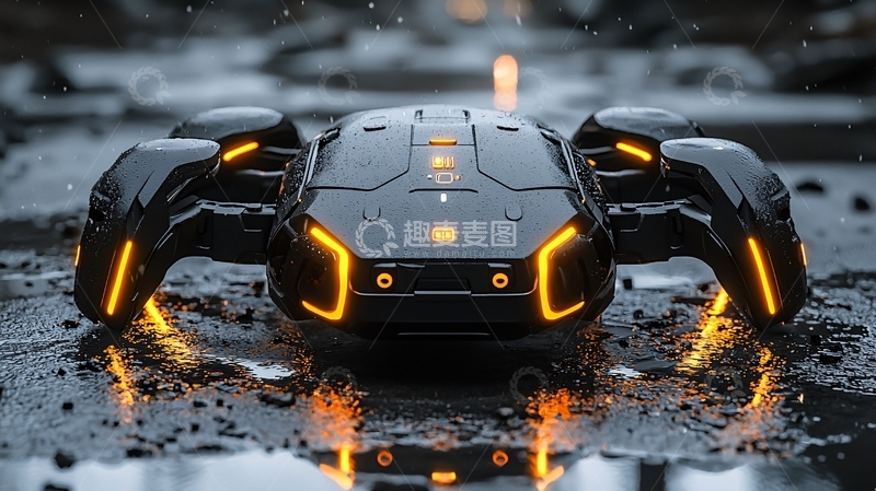高清大图下载【趣麦麦图】未来科技感汽车