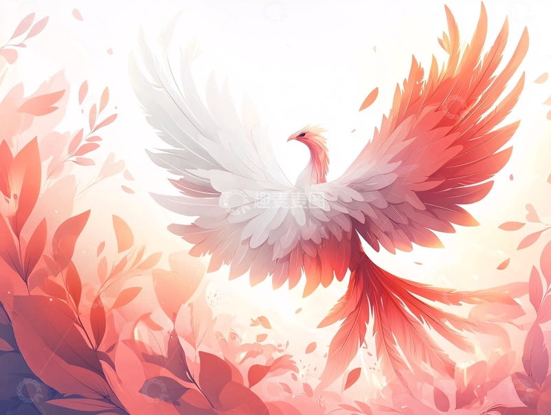 高清大图下载【趣麦麦图】火凤凰