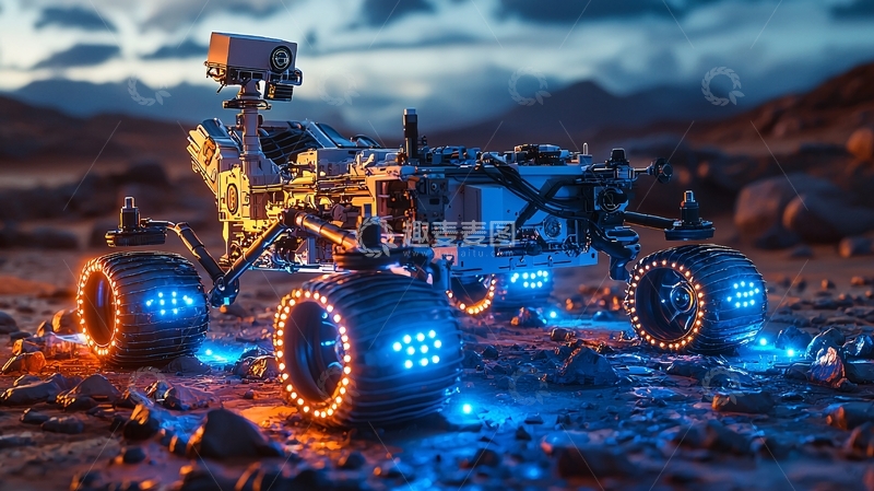 高清大图下载【趣麦麦图】火星探测车