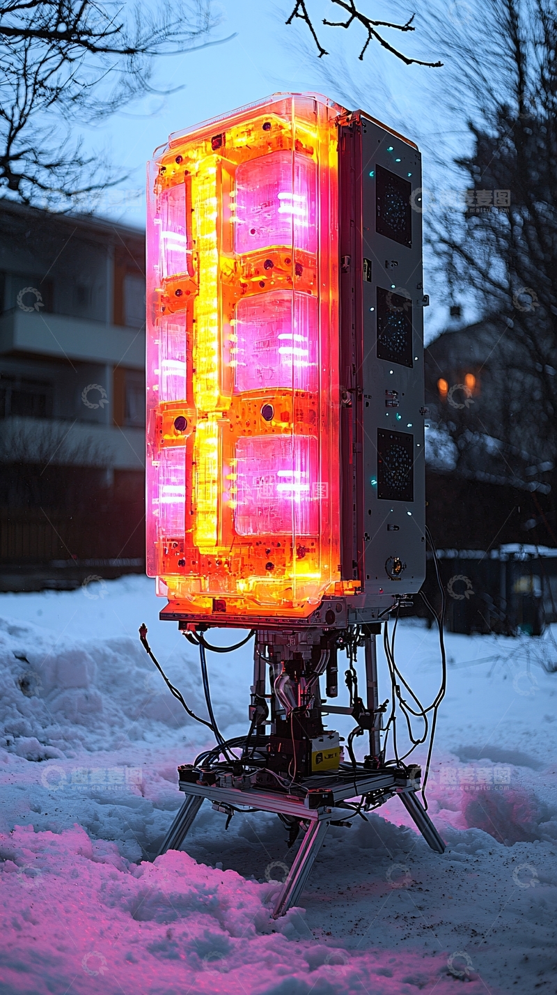 高清大图下载【趣麦麦图】光亮透明装置