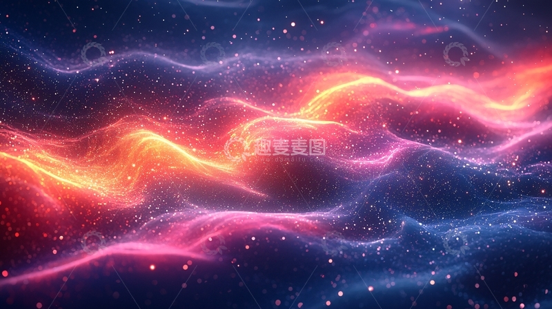 高清大图下载【趣麦麦图】梦幻宇宙星云