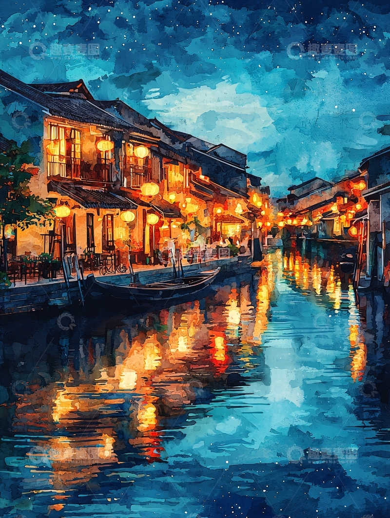 高清大图下载【趣麦麦图】夜景