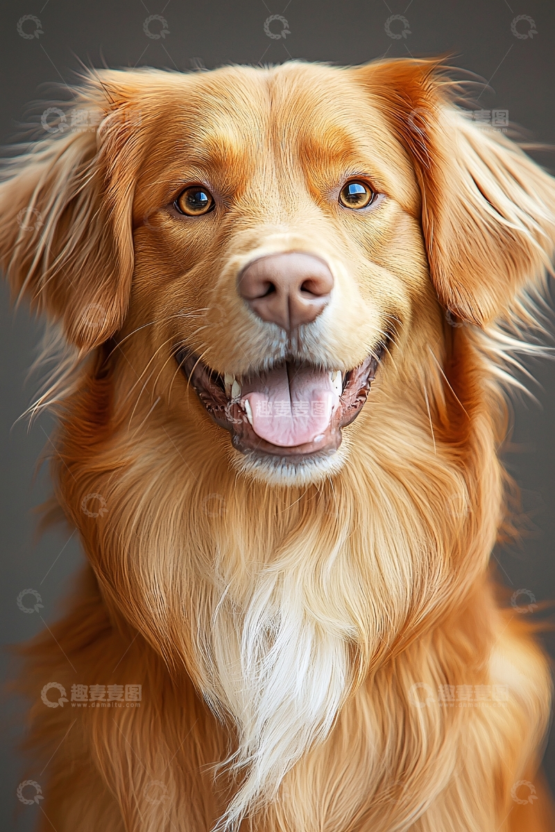 高清大图下载【趣麦麦图】金毛寻回犬