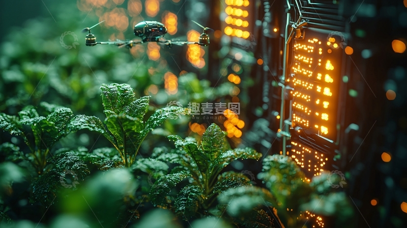 高清大图下载【趣麦麦图】未来科技农场