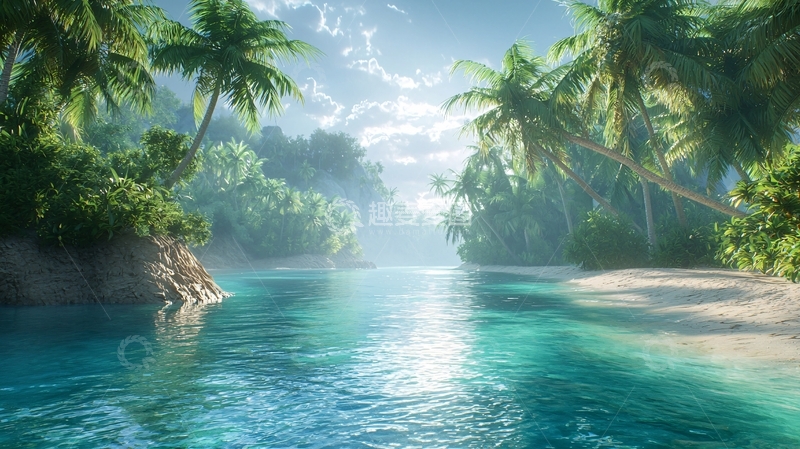 高清大图下载【趣麦麦图】热带天堂
