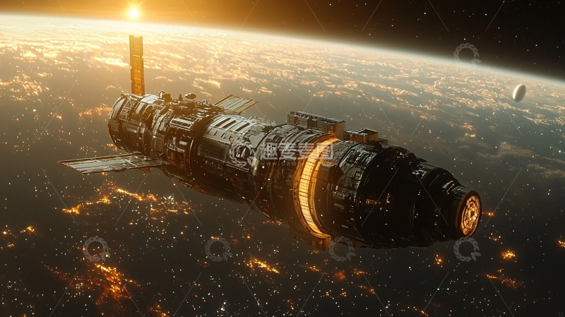 高清大图下载【趣麦麦图】宇宙飞船