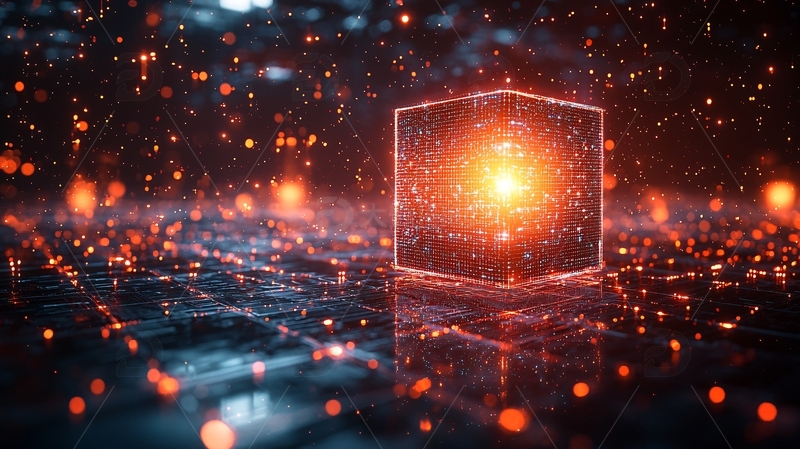 光亮方块能量核心