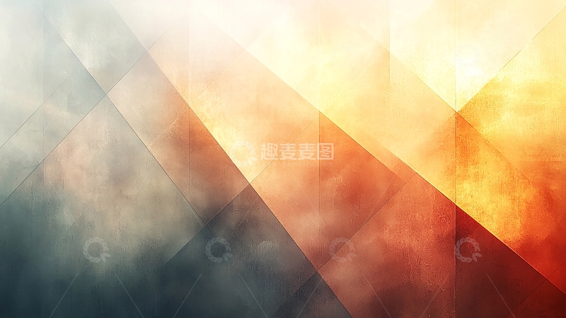 高清大图下载【趣麦麦图】抽象几何背景
