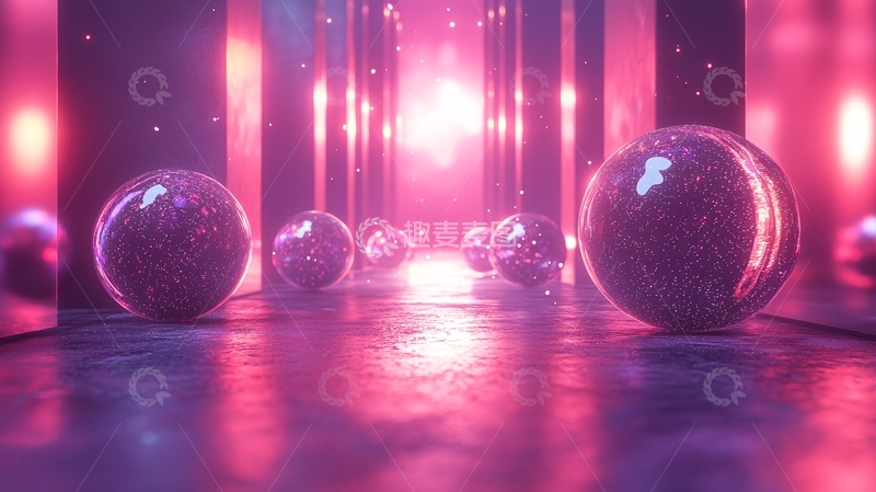 高清大图下载【趣麦麦图】粉色通道